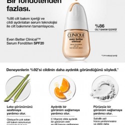 Clinique Even Better Clinical Serum Fondöten SPF 20 CN10 Alabaster