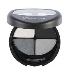 Flormar Quartet Eyeshadow Göz Farı- 404 Black Souffle