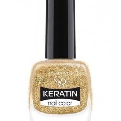 Golden Rose Keratin Glitter Oje 406