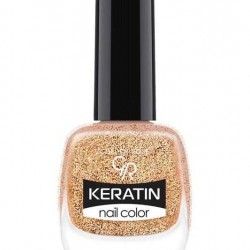 Golden Rose Keratin Glitter Oje 407