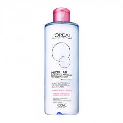 L'Oréal Paris Micellar Kusursuz Makyaj Temizleme Suyu Hassas 400 ml