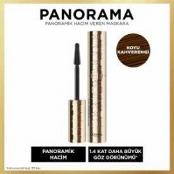 Loreal Paris Panorama Hacim Veren Maskara Dark Brown