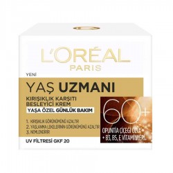 Loreal Paris Yaş Uzmanı Kırışıklık Karşıtı Besleyici Gündüz Gfk 20 Krem 50 ml