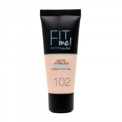 Maybelline New York Fit Me Matte+Poreless Fondöten - 102 Fair Ivory