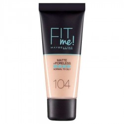 Maybelline New York Fit Me Matte+Poreless Fondöten - 104 Soft Ivory