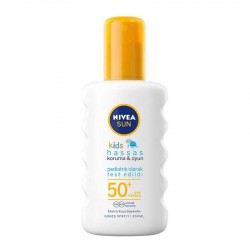 Nivea Koruma & Oyun Hassas Çocuk Güneş Spreyi Spf 50+ 200 ml