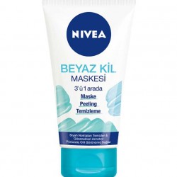 Nivea Sivilce Karşıtı 3'ü 1 Arada Beyaz Kil Maskesi 150 ml