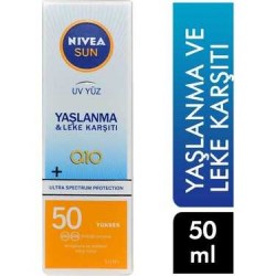 Nivea Sun Yaşlanma & Leke Karşıtı Yüz Kremi Spf 50 ml