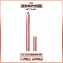 Loreal Paris Le Shadow Stick Göz Farı - 120 Magnetic Mauve