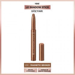 Loreal Paris Le Shadow Stick Göz Farı - 230 Magnetic Bronze