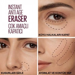 Maybelline New York Instant Anti Age Eraser Kapatıcı 04 Honey