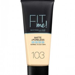 Maybelline New York Fit Me Matte+Poreless Fondöten - 103 Pure Ivory