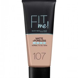 Maybelline New York Fit Me Matte+Poreless Fondöten - 107 Rose Beige