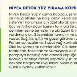 Nivea Urban Detox Yüz Yıkama Köpüğü 150 ml