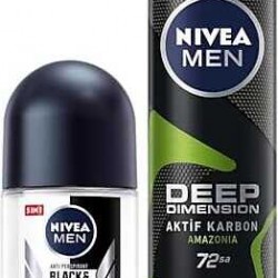 Nivea Deep Dimension Deodorant 150 ml + 25 Roll On Set