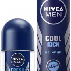 Nivea Cool Kick Deodorant 150 ml +25 Roll On Set