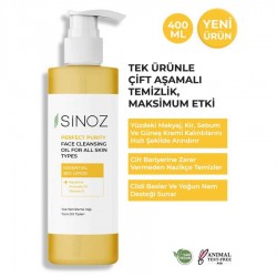 Sinoz Perfect Purity Yüz Temizleme Yağı 400 ml