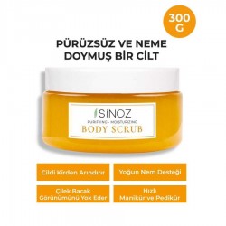 Sinoz Body Scrub Besleyici Arındırıcı Nemlendirici Vücut Peelingi 300 gr