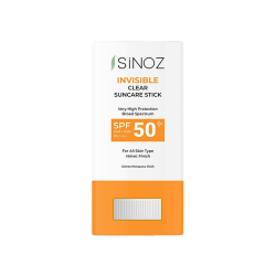 Sinoz Invisible Clear Stick Güneş Kremi SPF50+ 15 gr