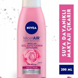 Nivea Micellar Gülsuyu İçeren Süt & Tonik 200 ml