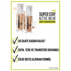 Maybelline New York 30H Superstay Fondöten 10