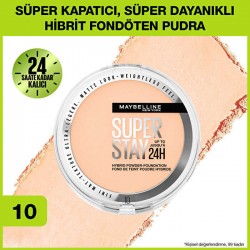 Maybelline Superstay 24H Hybrid Powder Foundation 10